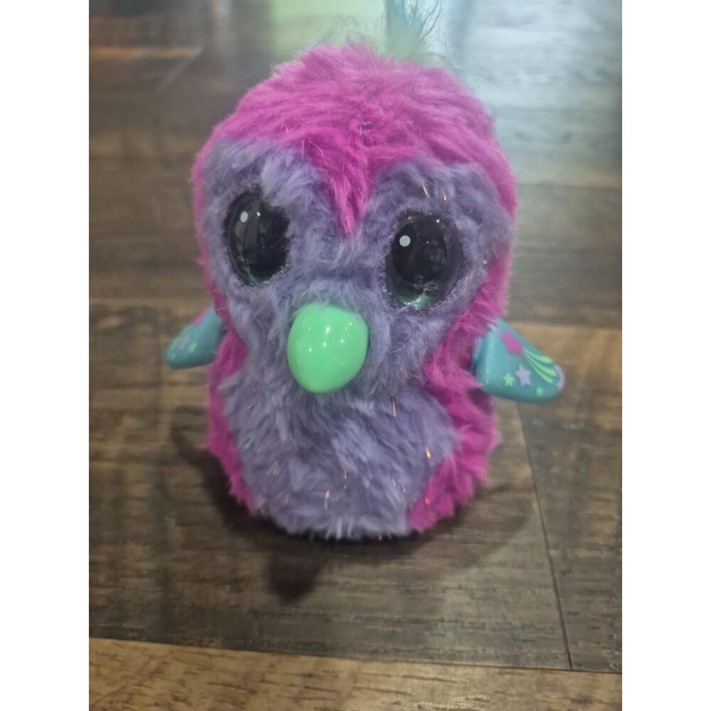 Hatchimals Sparkly Penguala Bird No Egg Pink Purple Interactive SpinMaster Read